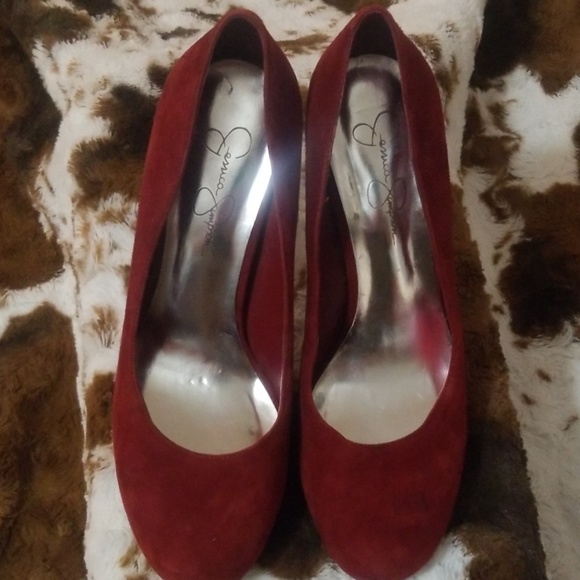 Jessica Simpson suede high heels - Picture 4 of 4